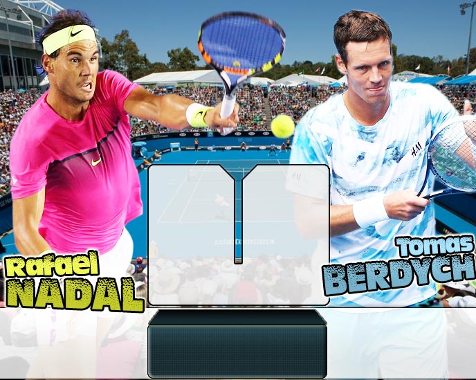 Nadal vs Berdych en Australian Open 2015